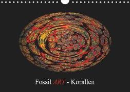 Fossil ART - Korallen (Wandkalender 2019 DIN A4 quer)