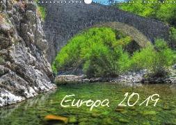 Europa 2019 (Wandkalender 2019 DIN A3 quer)