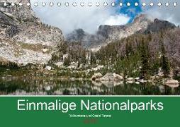 Einmalige Nationalparks - Yellowstone und Grand Tetons (Tischkalender 2019 DIN A5 quer)