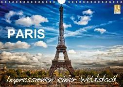 Paris - Impressionen einer WeltstadtCH-Version (Wandkalender 2019 DIN A4 quer)