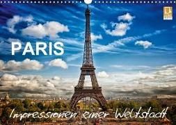 Paris - Impressionen einer WeltstadtCH-Version (Wandkalender 2019 DIN A3 quer)