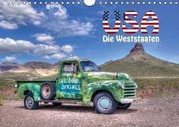 USA - Die Weststaaten (Wandkalender 2019 DIN A4 quer)