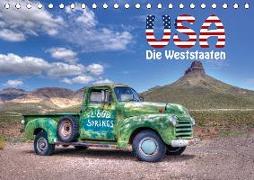 USA - Die Weststaaten (Tischkalender 2019 DIN A5 quer)