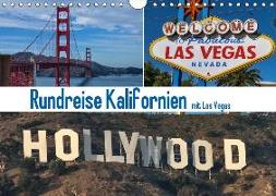 Rundreise Kalifornien mit Las Vegas (Wandkalender 2019 DIN A4 quer)
