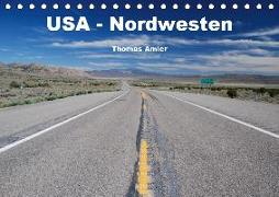 USA - Nordwesten (Tischkalender 2019 DIN A5 quer)