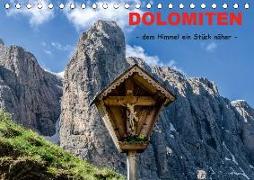 Dolomiten - dem Himmel ein Stück näher (Tischkalender 2019 DIN A5 quer)