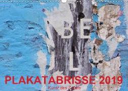 Plakatabrisse 2019 - Kunst des Zufalls (Wandkalender 2019 DIN A3 quer)