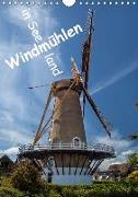 Windmühlen in Seeland (Wandkalender 2019 DIN A4 hoch)