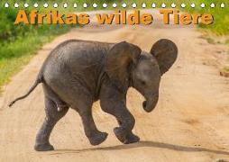 Afrikas wilde Tiere (Tischkalender 2019 DIN A5 quer)