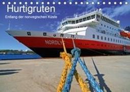 Hurtigruten - Entlang der norwegischen Küste (Tischkalender 2019 DIN A5 quer)