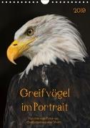 Greifvögel im PortraitAT-Version (Wandkalender 2019 DIN A4 hoch)