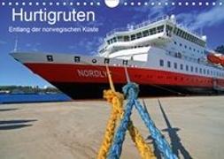 Hurtigruten - Entlang der norwegischen Küste (Wandkalender 2019 DIN A4 quer)