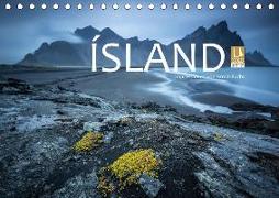 Island Impressionen von Armin Fuchs (Tischkalender 2019 DIN A5 quer)