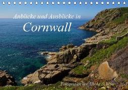 Anblicke und Ausblicke in Cornwall (Tischkalender 2019 DIN A5 quer)