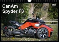 CanAm Spyder F3 (Wandkalender 2019 DIN A4 quer)