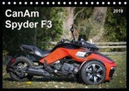 CanAm Spyder F3 (Tischkalender 2019 DIN A5 quer)