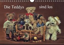 Die Teddys sind los (Wandkalender 2019 DIN A4 quer)