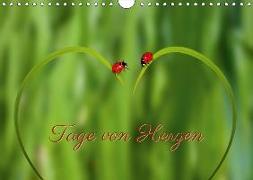 Tage von Herzen (Wandkalender 2019 DIN A4 quer)