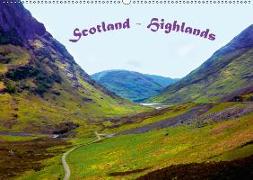 Scotland - Highlands (Wandkalender 2019 DIN A2 quer)