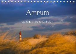 Amrum - Eine farbenfrohe Insellandschaft (Tischkalender 2019 DIN A5 quer)