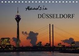 Abends in Düsseldorf (Tischkalender 2019 DIN A5 quer)