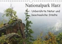 Nationalpark Harz Unberührte Natur und beschauliche Städte (Wandkalender 2019 DIN A4 quer)