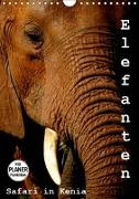 Elefanten. Safari in Kenia (Wandkalender 2019 DIN A4 hoch)