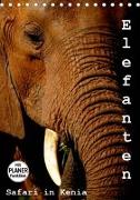 Elefanten. Safari in Kenia (Tischkalender 2019 DIN A5 hoch)
