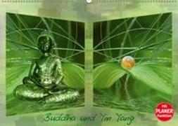 Buddha und Yin Yang (Wandkalender 2019 DIN A2 quer)
