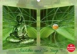 Buddha und Yin Yang (Wandkalender 2019 DIN A3 quer)