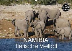 Namibia - Tierische Vielfalt (Planer) (Wandkalender 2019 DIN A2 quer)