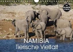 Namibia - Tierische Vielfalt (Planer) (Wandkalender 2019 DIN A4 quer)