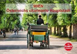 Wien - Österreichs charmante Hauptstadt (Wandkalender 2019 DIN A2 quer)
