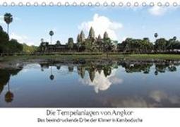 Die Tempelanlagen von Angkor (Tischkalender 2019 DIN A5 quer)