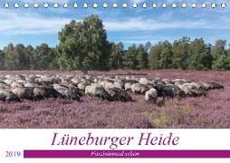 Lüneburger Heide - Faszinierend schön (Tischkalender 2019 DIN A5 quer)