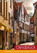 Osnabrück - Romantische Ansichten einer Großstadt (Tischkalender 2019 DIN A5 hoch)