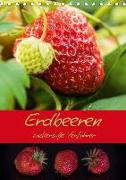 Erdbeeren - zuckersüße Verführer (Tischkalender 2019 DIN A5 hoch)