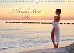 Akt und Meer (Wandkalender 2019 DIN A4 quer)