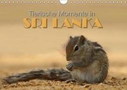 Sri Lanka - Tierische Momente (Wandkalender 2019 DIN A4 quer)