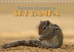 Sri Lanka - Tierische Momente (Tischkalender 2019 DIN A5 quer)