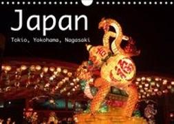Japan - Tokio, Yokohama, Nagasaki (Wandkalender 2019 DIN A4 quer)