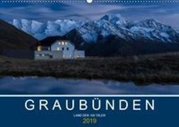 Graubünden - Land der 150 TälerCH-Version (Wandkalender 2019 DIN A2 quer)