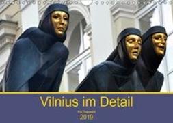 Vilnius im Detail (Wandkalender 2019 DIN A4 quer)