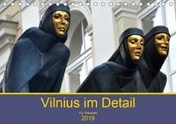 Vilnius im Detail (Tischkalender 2019 DIN A5 quer)