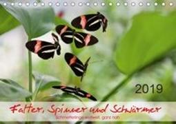 Falter, Spinner und Schwärmer (Tischkalender 2019 DIN A5 quer)