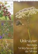 Unkräuter - Nützliche Wildpflanzen auf der Wiese (Wandkalender 2019 DIN A4 hoch)
