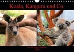 Koala, Känguru und Co. - Das wilde Tierreich Australiens (Wandkalender 2019 DIN A4 quer)