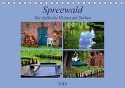 Spreewald - Idyllische Heimat der Sorben (Tischkalender 2019 DIN A5 quer)