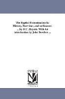 The Baptist Denomination Its History, Doctrines, and Ordinances ... by D.C. Haynes. with an Introduction by John Dowling