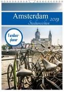 Amsterdam Stadtansichten (Wandkalender 2019 DIN A4 hoch)